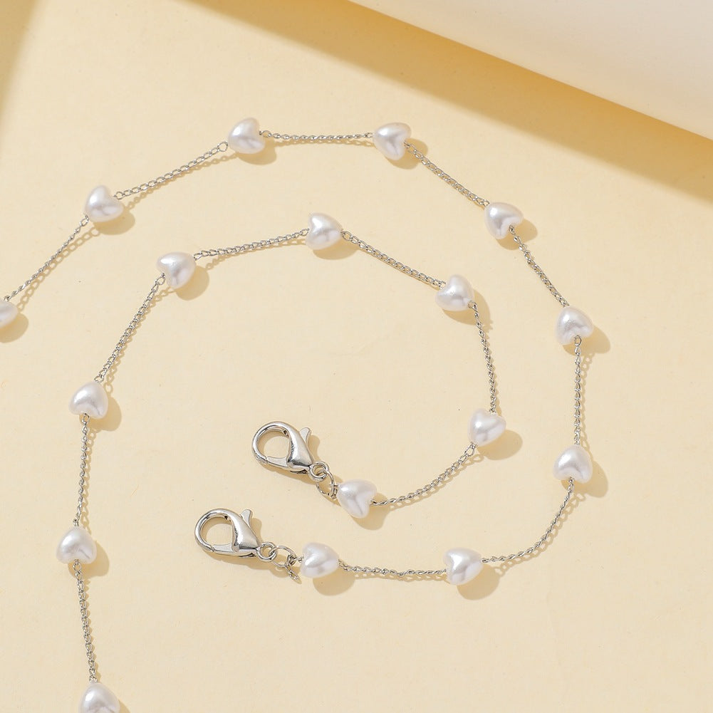 Cadena De Gafas De Cuello Colgante Love Pearl al por mayor